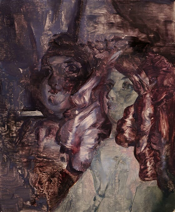 Francois Jacob Muses 40 x x33 cm - oil on canvas - 2020