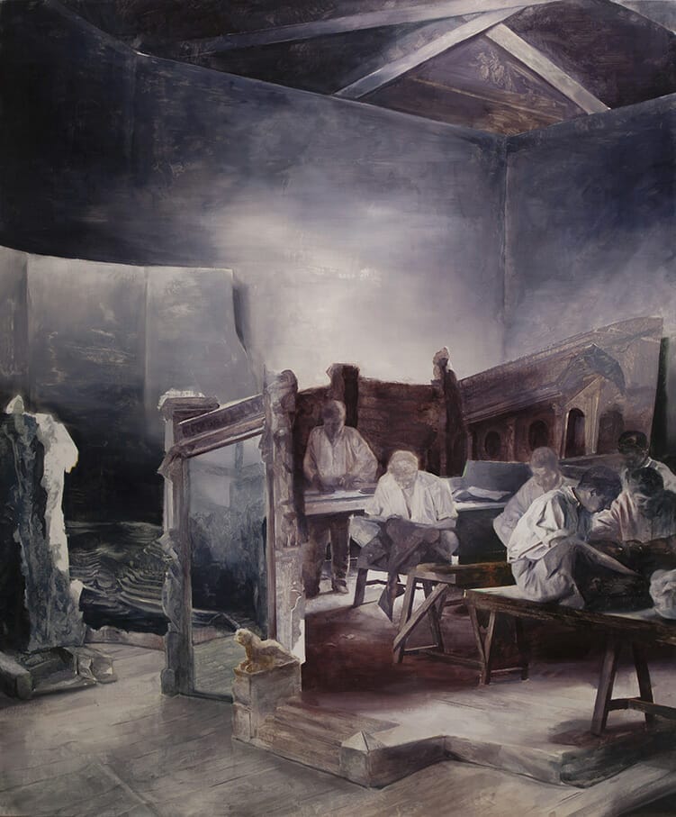Francois Jaco FABRIQUE 200x170 cm - oil on canvas - 2021