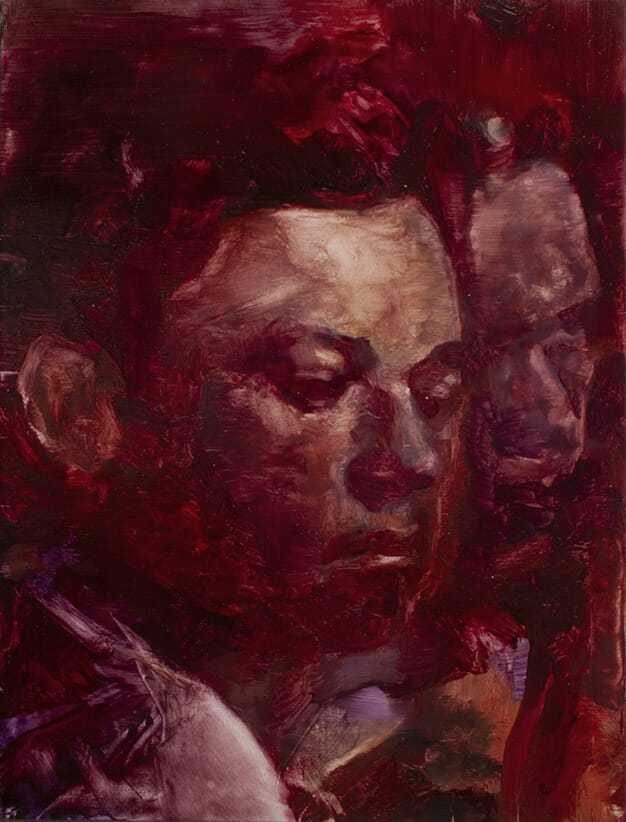 Francois Jacob PORTRAIT.OUBLIE-02 32x24 - oil on canvas - 2022