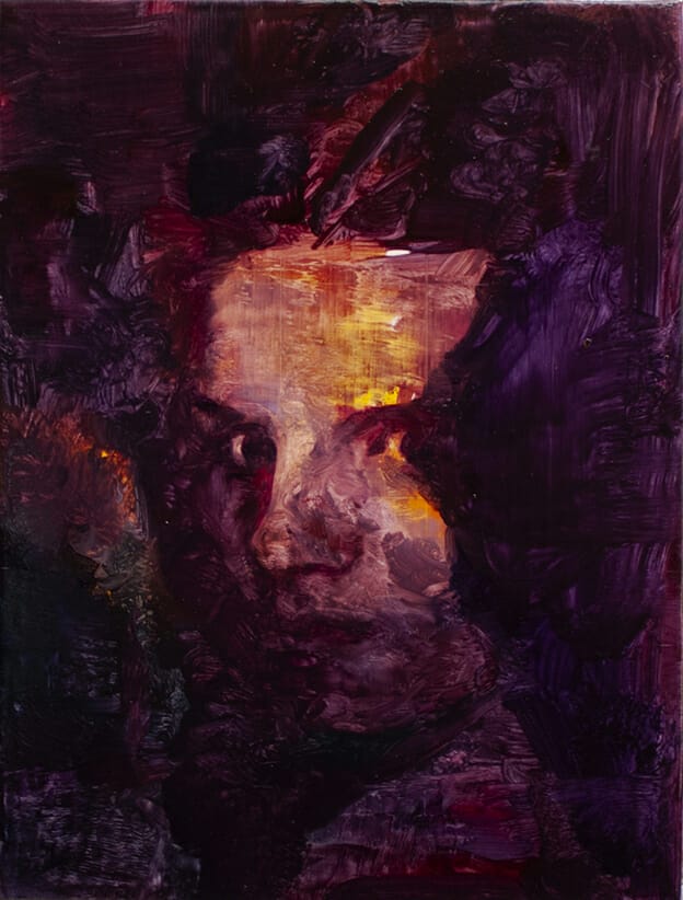 Francois Jacob PORTRAIT.OUBLIE-03 32x24 - oil on canvas - 2022